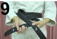 Nancy McClean shows "How To Tie Your Belt"