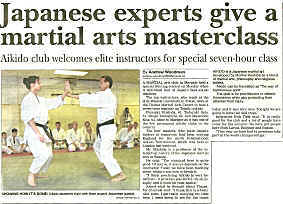 OPEN SEMINAR OF TOMIKI AIKIDO 2011