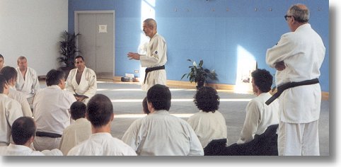 Senta Yamada Sensei teaching in Ireland